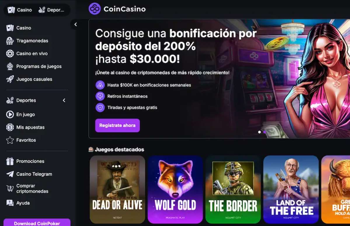 CoinCasino - Reseñas al detalle - ¿Cuál es el mejor casino online?